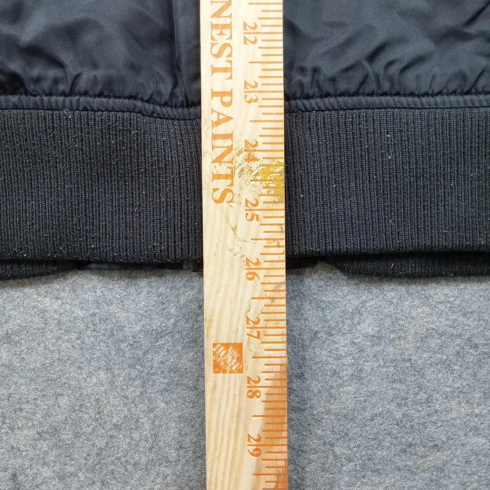 Mishka Jacket Mens‎ Medium MNWKA Black Nylon Bomber Embroidered Patch Brooklyn - Picture 5 of 8